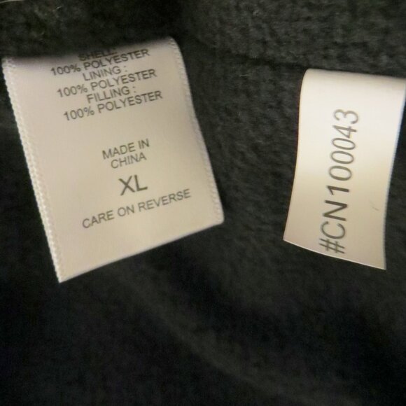 New York & Company Women's Black Fleece Lined Front Zip Vest Size XL - Picture 9 of 9